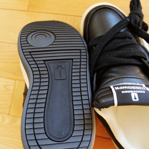 BNWT SS25 RICK OWENS DRKSHDW TURBOWPN OX SNEAKERS BLK 8 & 9 - Picture 6 of 12